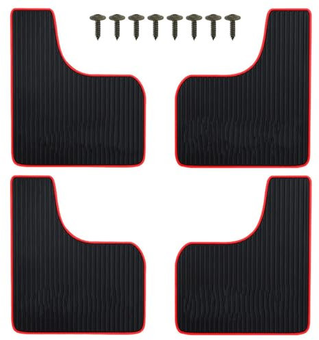 Paraspruzzi Auto Per 4mm Anteriore Posteriore Set Universale Rally Paraspruzzi Paraspruzzi Parafanghi Paraspruzzi Viti Auto Auto SUV Accessori Auto Paraspruzzi