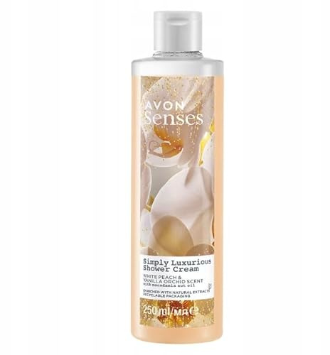 Avon Senses Simply Luxurios - Crema de ducha (250 ml)