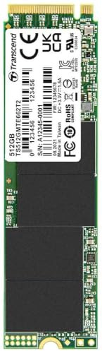 Transcend MTE662T2 512 GB SSD Interne SATA M.2 2280 PCIe NVMe 3.0 x4 Industriel TS512GMTE662T2