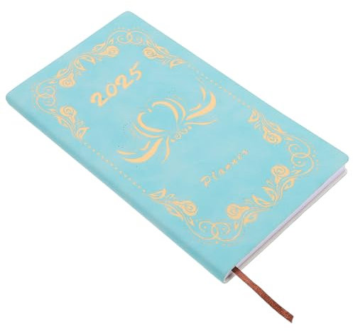 VILLCASE Jahr Planner Notizbuch Tragbarer Schreibblock Für Tägliche Planung Organizer Notizblock Sanftem Für Büro Reisen Und Persönliche Notizen
