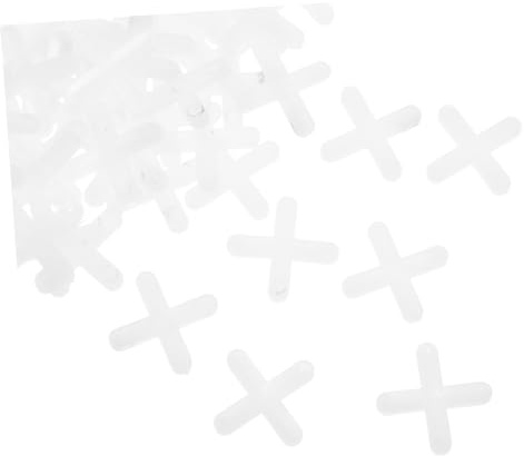 QUMIIRITY 1000pcs Tile Grout Spacers Cross-Shaped Leveling Tool for Accurate Tile Installation Lightweight Easy to Use for and Professional Projects