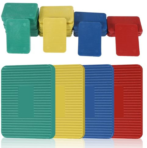 40 distanziatori in plastica, universali, per finestre e porte, per vetri, per un montaggio efficace