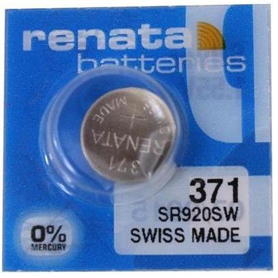 Renata 371 Batterien, 3 Stück