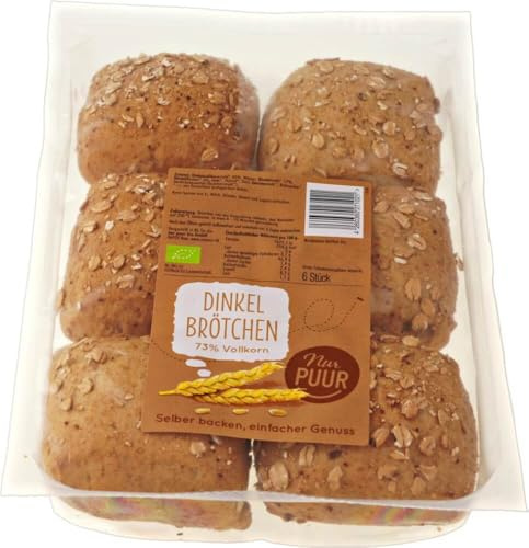 Dinkel Brötchen 73% Vollkorn, 6 Stück 1 x 300 g