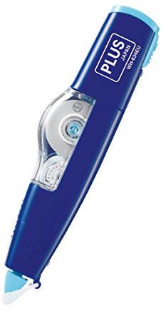 PLUS Japan, Correction Roller MR in Blue, 1 Piece Pack (1x 1 Roller)