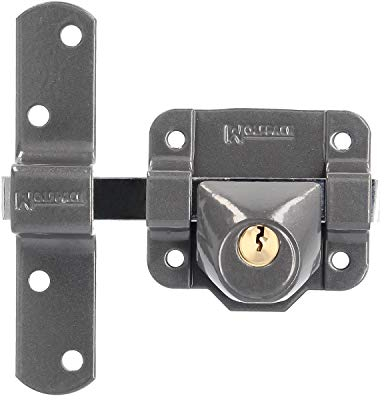 WOLFPACK LINEA PROFESIONAL - Cerrojo b-9 llave solo pasador de 140mm cilindro redondo de 40mm