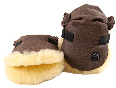 Kaiser Twoolly Handwärmer 6573475, braun melange