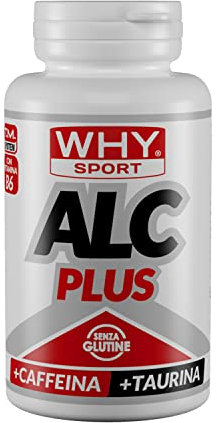 WHY SPORT ALC PLUS - Integratore Alimentare Energetico a Base di Acetil l-carnitina - 60 Compresse