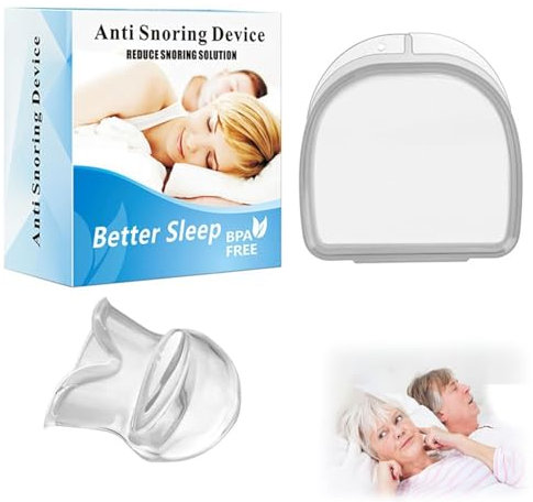 behound SnoreDestroy - Snore Destroy Tongue Retainer, Tongue Retainer Snoring for Improved Sleep Quality, Silicone Quietnights Tongue Retainer, Clear Silicone Tongue Retainer (1 Pcs)