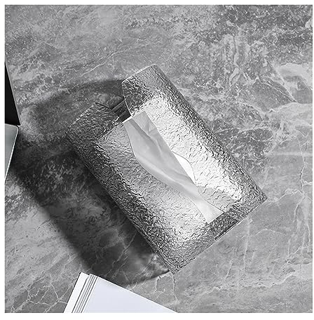 HEXEH Multifunktionaler Tissue-Box-Halter Serviettenpapierbox, kreative Taschentuchbox, Home Art Papierschublade, Taschentuch-Aufbewahrungsbox Dekorativer Serviettenhalter (Color : B)