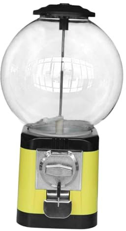 EHJRE Mini Candy Dispenser Money Deposit Box Automatic Candy Dispenser Children Gift, Yellow