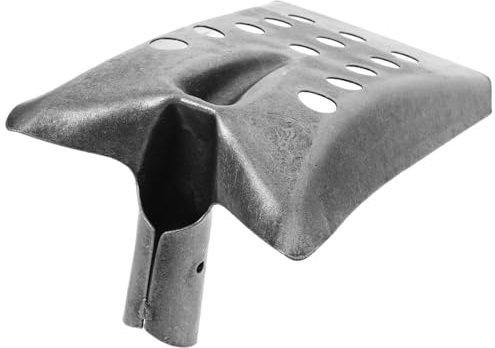 BCOATH Pala Metálica para Cribar Lodo para Aguas Residuales y Desagües Uso Limpieza De Zanjas Pala Reutilizable De Mango Corto Orificios para Filtrado