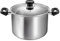 Tescoma 730824 Brava - Olla con tapa, 24 cm de diámetro, 7,0 l, acero inoxidable
