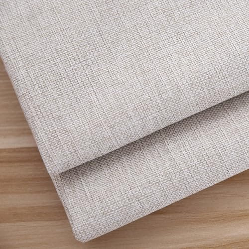 AQIGR Bezug-Bankkissen Sitzkissen mit Reißverschluss Bezug für Sitzbank Waschbar Abnehmbar, Eckbank Auflagen Hussen für Innen Outdoor Fensterbank Couch(Beige,120x50x8cm)