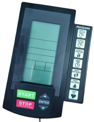 ZYHARUKO Fitness Bike Tachimetri Cardiofrequenzimetro Bici Elettrica Display LCD Meter Per Cyclette E Attrezzature Fitness Dispositivo Piano di Allenamento