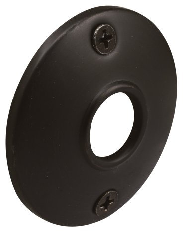 Prime-Line E 2543 Klassische bronzefarbene Rosetten, 5,4 cm, 2 Stück