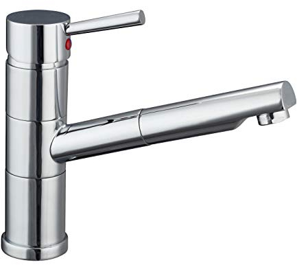 Spültischarmatur - Küchenarmatur · Schwenkbar · Chrom · Hochdruck | 19047