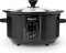 Brabantia Mijoteuse Numérique avec Cocotte Compatible Four, 3.5 Litres, Slow Cooker, Céramique, Verre, Température Ajustable, Electrique, Noir