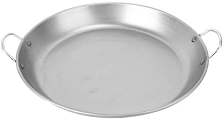 Ciieeo Barbecue Pot Round Pan Hot Plate BBQ Cast Iron Grill Pan Outdoor Cooking