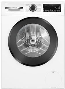 Bosch WGG254F0II Serie 6 Lavatrice a carica frontale, 10 kg, 1400 giri, Classe energetica A, sistema di dosaggio automatico del detersivo e dell’ammorbidente, motore inverter, Bianco, 60 Cm