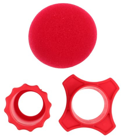 Kisangel Kit de Micrófono con Paravientos Antiviento Cubierta de Esponja para Micrófonos de Mano Filtro de Esponja Anillo de Silicona Protector para Uso Casa o Ktv