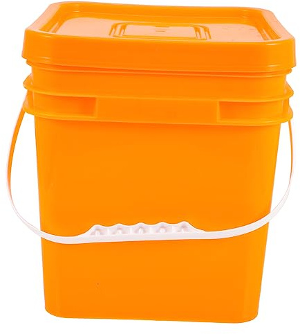 BESPORTBLE Square Seal Storage Bucket Refillable for Household Use Laundry Box Multi-functional Container Kitchen