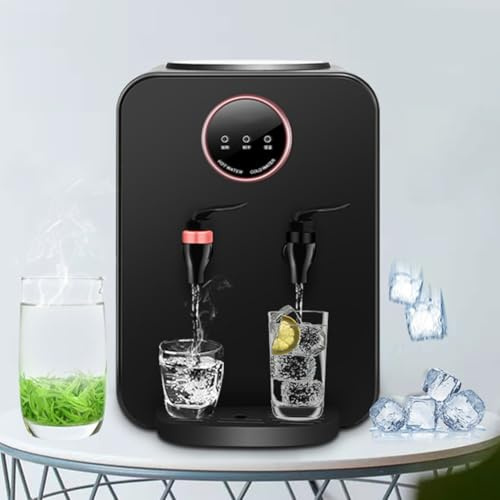 Erogatore D'acqua Intelligente Caldo E Freddo, Erogatore D'acqua Elettrico Da Tavolo Da 500 W, 3 Impostazioni Di Temperatura, Sicuro E Con Protezione Contro Il Surriscaldamento, Per Casa E Ufficio