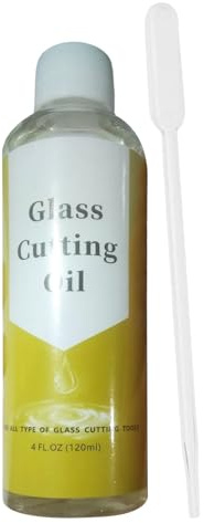 Tagliavetro - Olio Portatile Per Tagliare Il Per Specchi, Forniture Multifunzionali Precise Da 120 Ml Per Lavori Creativi Su Finestre, Lavorazione Di Materiali, Progetti Di Modellatura E Lavoro