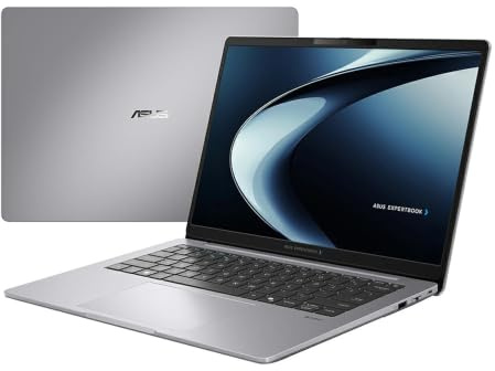 ASUS ExpertBook PM3406CHA-LY0217X AMD Ryzen? 7 8840HS Computer portatile 35,6 cm [14] WUXGA 16 GB DDR5-SDRAM 512 GB SSD Wi-Fi 7 [802.11be] Windows 11 Pro Grigio (ASUS ExpertBook P3 G2 PM3406CHA-LY021
