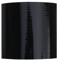 Simoni Racing M7670 Manicotti Manitor Dritto in Silicone Rinforzato, Lunghezza 76 mm Tubi siliconici per Motori, Diametro 70 mm, Nero
