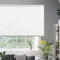 STOR PLANET | Tende Filtranti Transparenti CALM, Tenda a rullo per Interni, Tende per Cucina, Soggiorno, Camera da letto. Per Finestra e Porta, Installazione Facile |Bianco Neve, 80x180cm