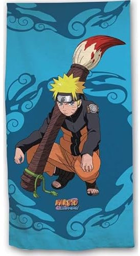 kidparadise Drap de Plage Naruto - Serviette de Plage Enfant (B)