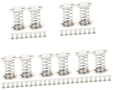 UPKOCH 50stücke Auto Dashboard Wackelkopf Puppen Mit Federbasis Hohe Doppelseitige Metallfedern Für DIY Shaking Doll Zubehör Kompakt Und Leicht Für Anfänger Und Profis