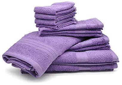 Bassetti Set mit 10 Frottee-Handtüchern (Amethyst)
