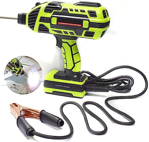 HYQNG Portable ARC Welder Gun Upgraded Welding Machine, IGBT Standing Handheld Welding Machine, 6 variable current adjusable for (2.5-3.2mm) Stick Welder,Welder Machine Kit