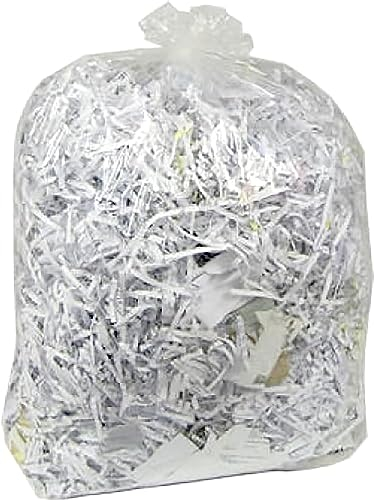 25 x Clear 90L Heavy-Duty (40 Micron / 160 Gauge) 100% Recycled Alina Coloured Refuse Sack/Polythene Dustbin Liner/Plastic Bin Bag / 90 Litre Garbage Bag