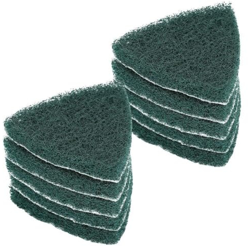 Dinntty Scheuerschwamm, 10-teiliges Nylon-polierschwamm-reinigungsset Für Bohrer, Selbstklebendes Schleifmaschinenzubehör, 90 Mm