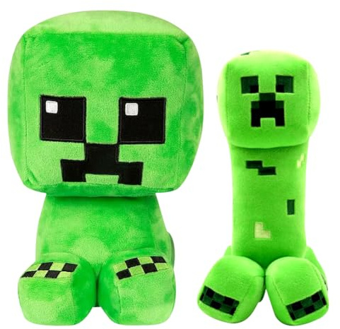YCVBCY 2Piezas Creeper Peluche,Juguete De Peluche 26cm &17 cm, Muñeco de Peluche,Regalo para Niños Cumpleaños Navidad