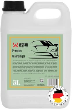 5 Liter Wotan's Premium Glasreiniger Scheibenreiniger Fenster Bad Spiegel Dusche Reiniger