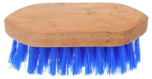 Luxshiny Praktische Pferdebürste mit Rutschfestem Griff Portable Reinigung für Pferde als Putzzeug für Pferde und Fellpflege im Stall