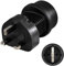 Hama Reiseadapter England Typ G (Adapter für UK / Großbritannien, Irland, Malta, Hongkong, Macau, Singapur, u.v.m.) Reisestecker schwarz