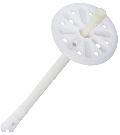 100 Stk. Dübel ∅ 10 mm Dämmstoffdübel Tellerdübel Schlagdübel Kunststoffnagel glasfaserverstärkt (LTX ∅ 10 x 70 mm)