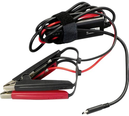 CTEK CS Free USB-C Charge Cable Clamps - Laden SIE IHRCS Free ÜBERALLÜBER DIE 12-VZWEITBATTERIE AUF