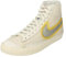NIKE Blazer Mid 77 Vintage Sneaker Donna, Bianco Argento Metallico 100, 38.5 EU