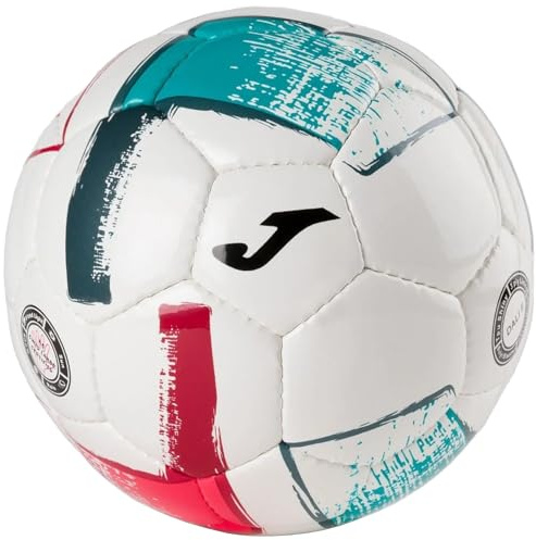 Joma Dali II Ball 400649-497, Unisex Footballs, White, 4 EU