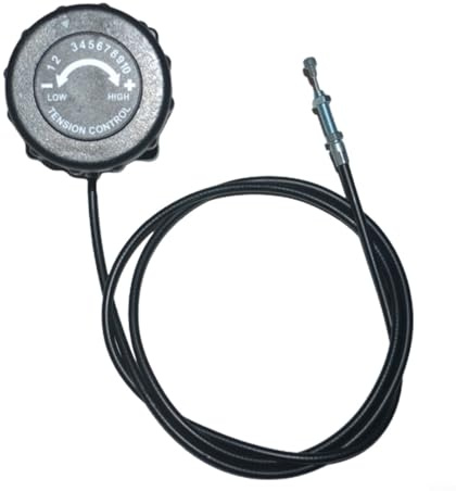 Alanmoship Bouton de résistance magnétique pour vélo de fitness - Bouton à ressort - Pièces de rechange pour vélos d'appartement - Accessoires de gym (10 vitesses)
