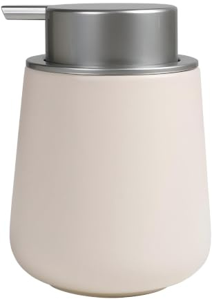 BosilunLife Seifenspender Reispulver, 350 ml Spülmittelspender Nachfüllbar | Großer Pumpenkopf für Leichtes Pressen, Stylisch und rutschfest, BPA-frei für Küche, Bad (Flüssigseifenspender)