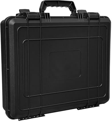 Depisuta Mini Case, custodia protettiva portatile per parabola satellitare con schiuma tagliata con precisione, custodia rigida impermeabile per kit Mini Dish, per campers