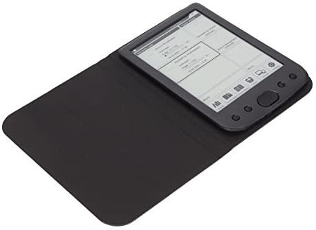 KIMISS Ebook Reader HD Ink Screen 6in 800x600 - Dispositivo de Lector E Portable de 8 GB con Estuche Protectora para una Lectura Cómoda