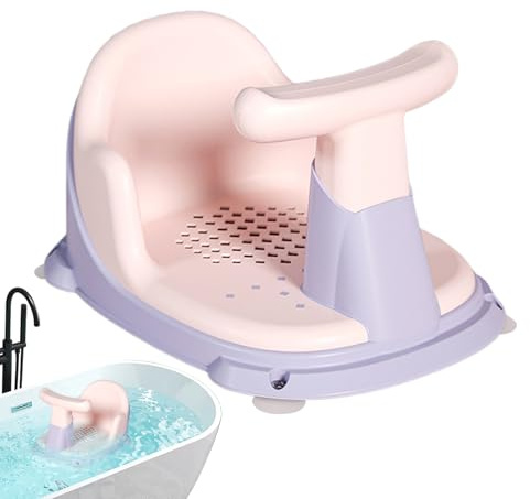 Seggiolino da bagno per, design ergonomico con supporto per la schiena